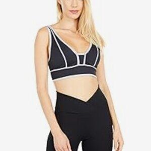 NWT! FP Movement You're A Peach Bra Black Large